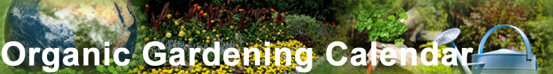Organic Gardening Calendar